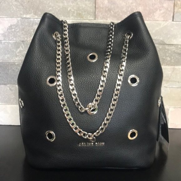 Celine Dion Falsetto Satchel & Chain Link Handles - Picture 7 of 11